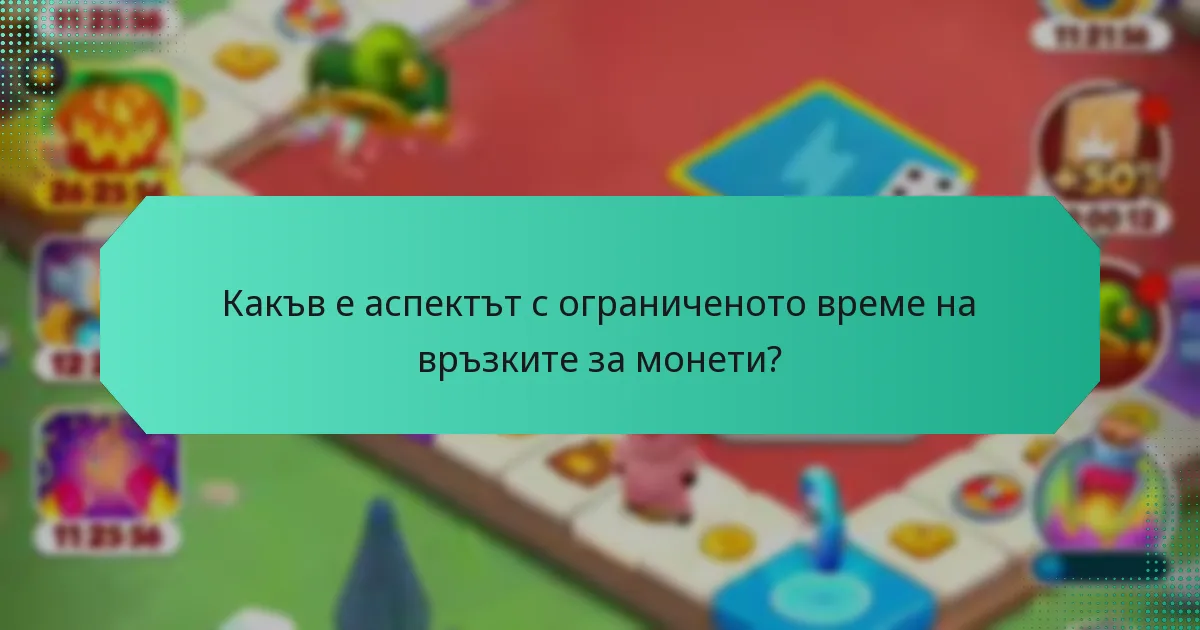 Какъв е аспектът с ограниченото време на връзките за монети?