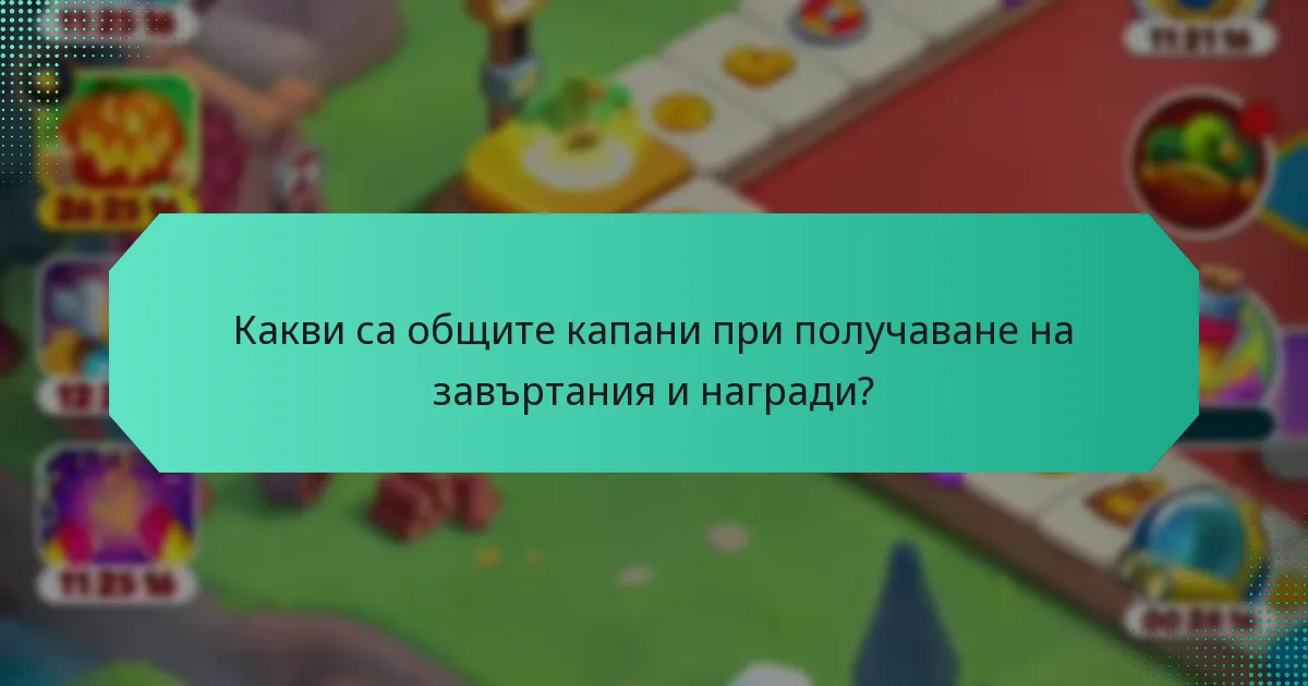 Какви са общите капани при получаване на завъртания и награди?