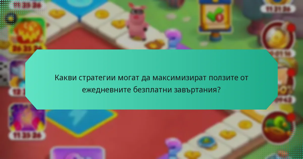Какви стратегии могат да максимизират ползите от ежедневните безплатни завъртания?