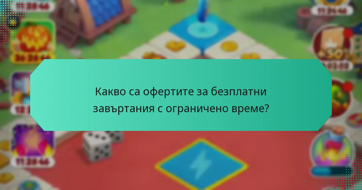 Какво са офертите за безплатни завъртания с ограничено време?